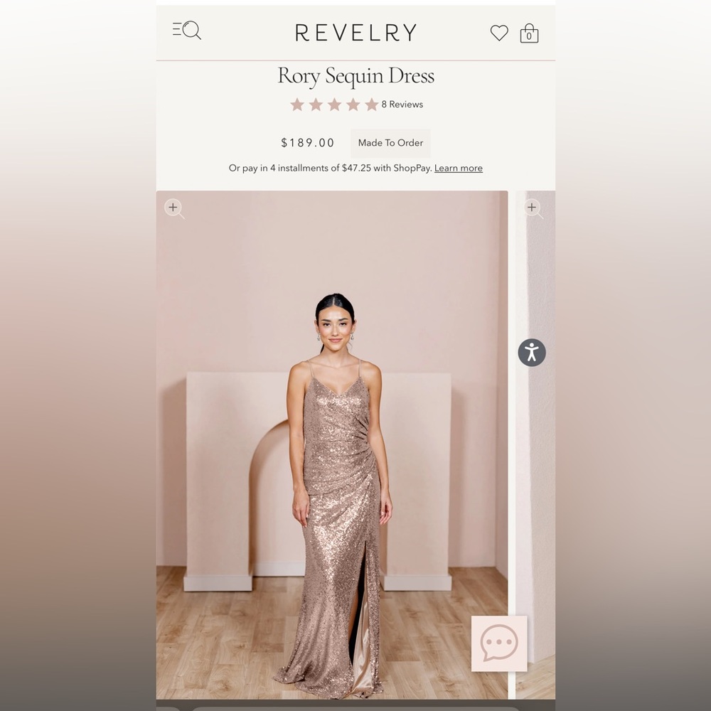 Selling Revelry Rory Sequin Dress